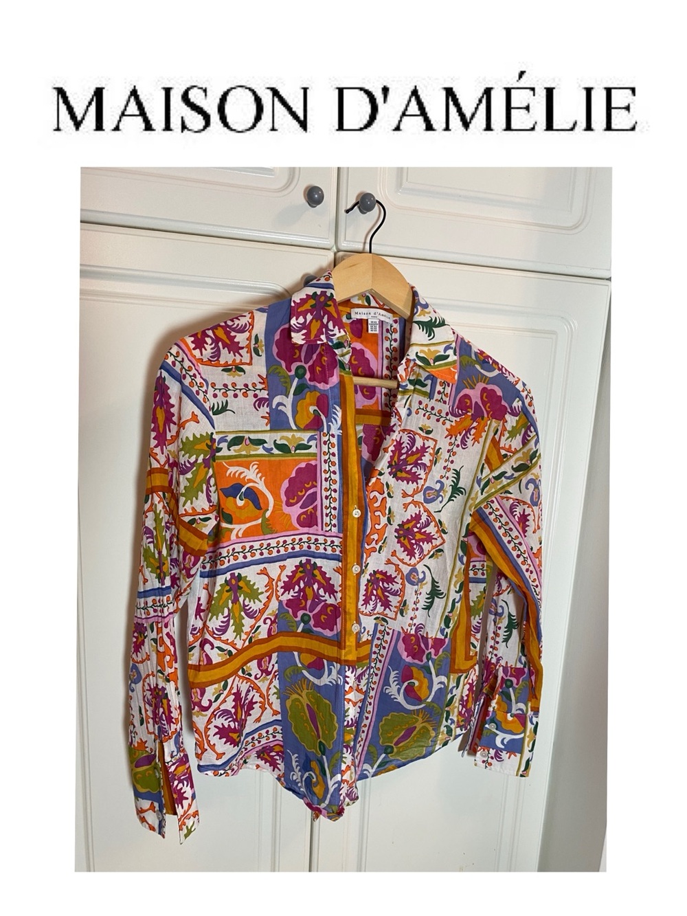 Maison d'Amélie Paris patch-printed Shirt